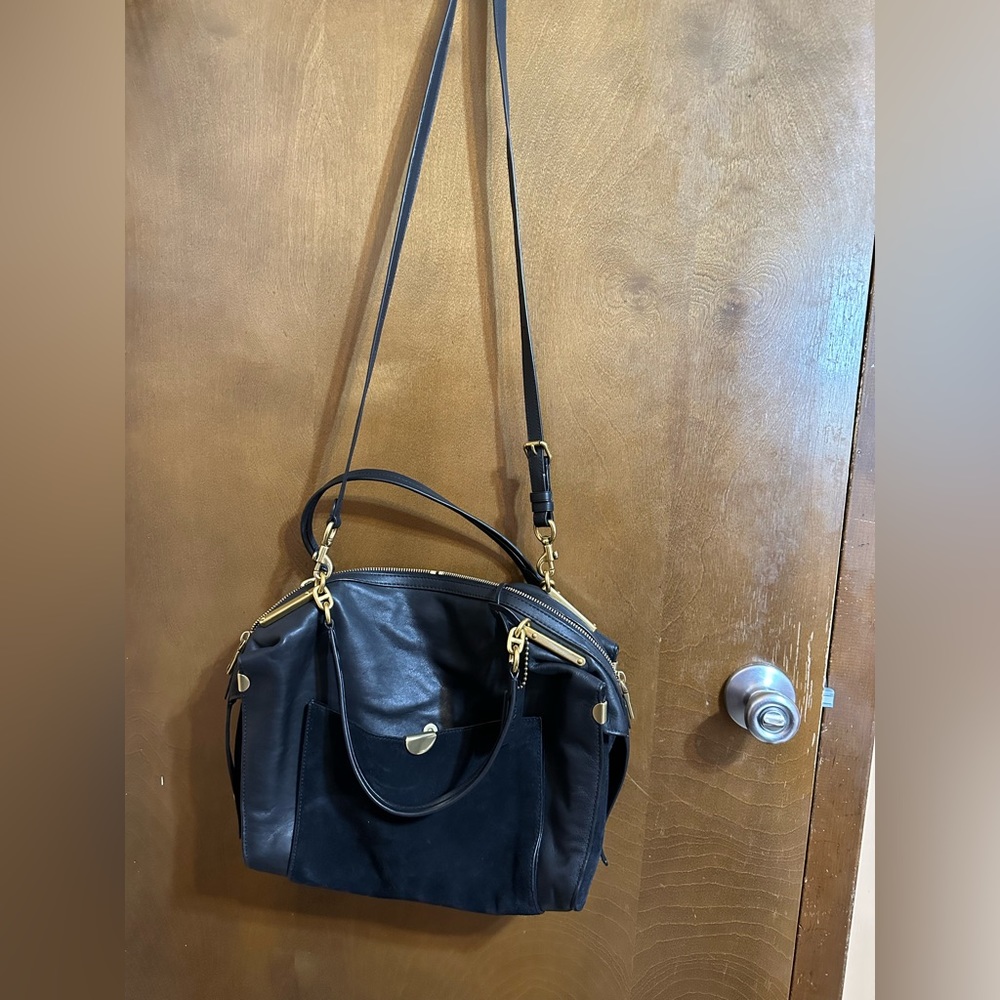Coach Darla 32 large black handbag